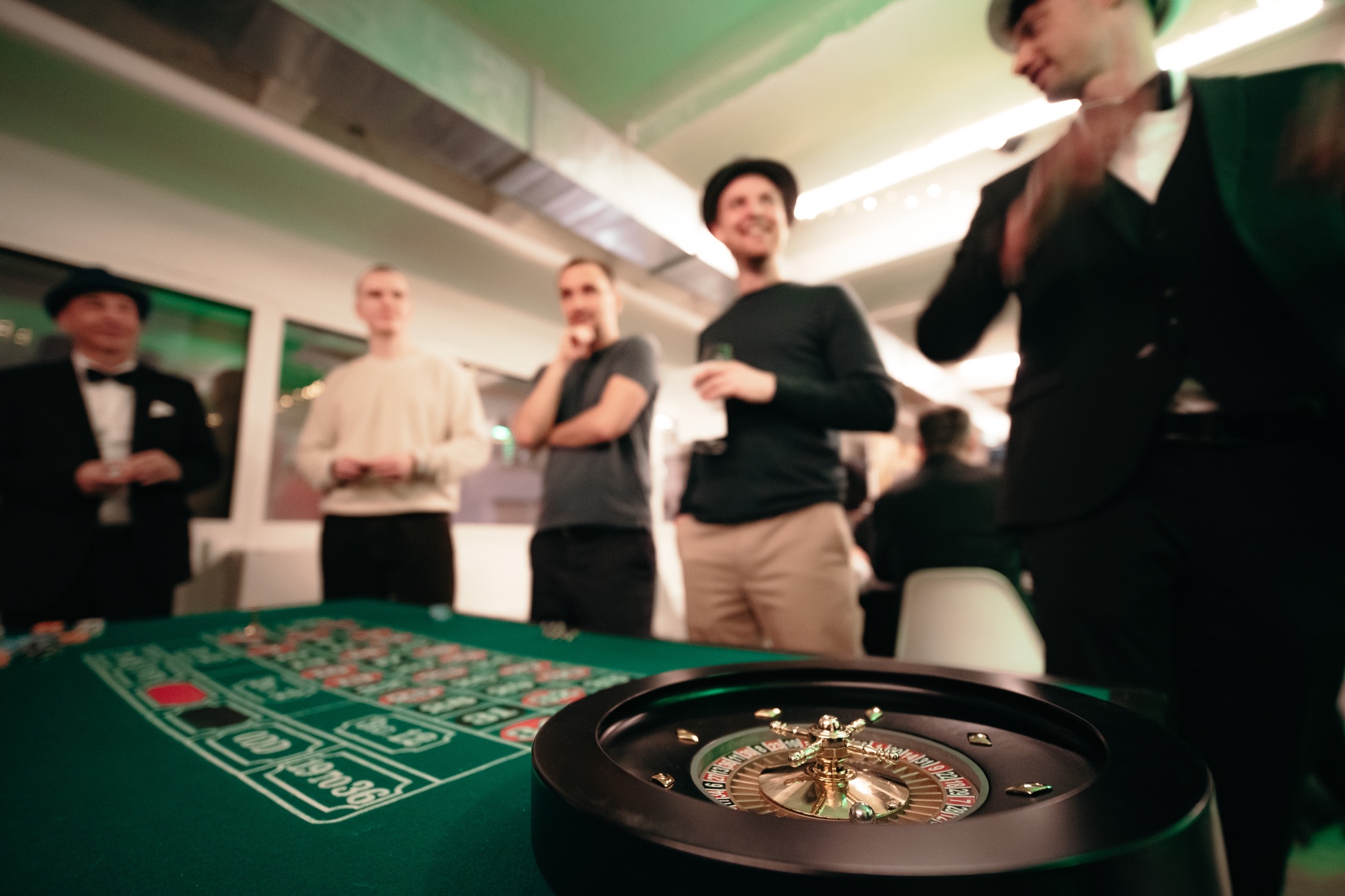 Ruleta a casino program na firemním večírku